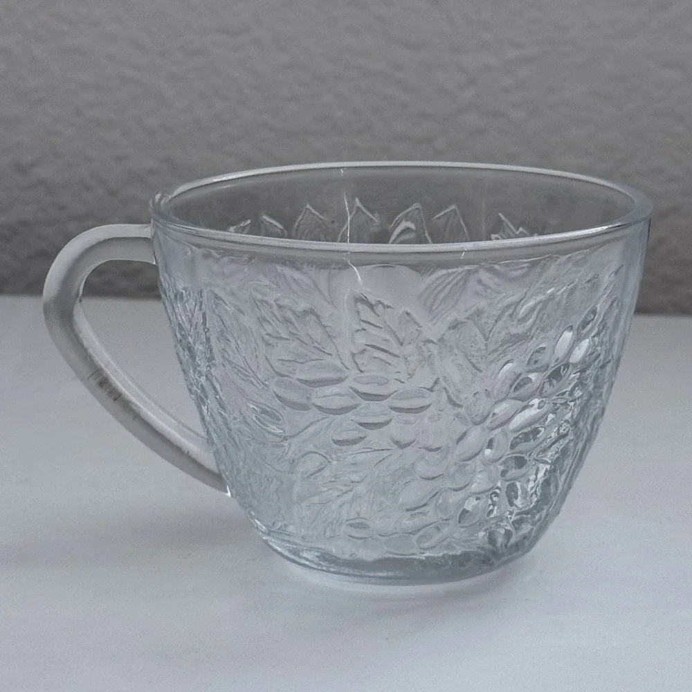 Kig Vintage Clear Punch Bowl Cup Only 10226512